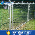 green pvc coating chain link fence gates